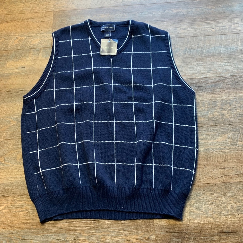 NWT Men's Fairway Sport vest sz XL